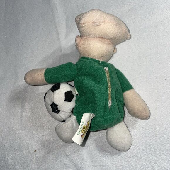 Mega 1998 Warheads Wally Dudes Mascot Stuffed Soccer Plush‎ - Picture 2 of 4